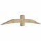 Ekena Millwork Bellingham Rough Sawn Timber Gable Bracket, Douglas Fir, 96"W x 16"H x 6"D x 6"F, 4/12 Pitch GBW096X16X0606BEL00RDF - alternate 3